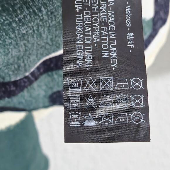 NEW Zara Women’s Dress Statement Print Modern Bold Pattern Wearable Art XS - Picture 10 of 13